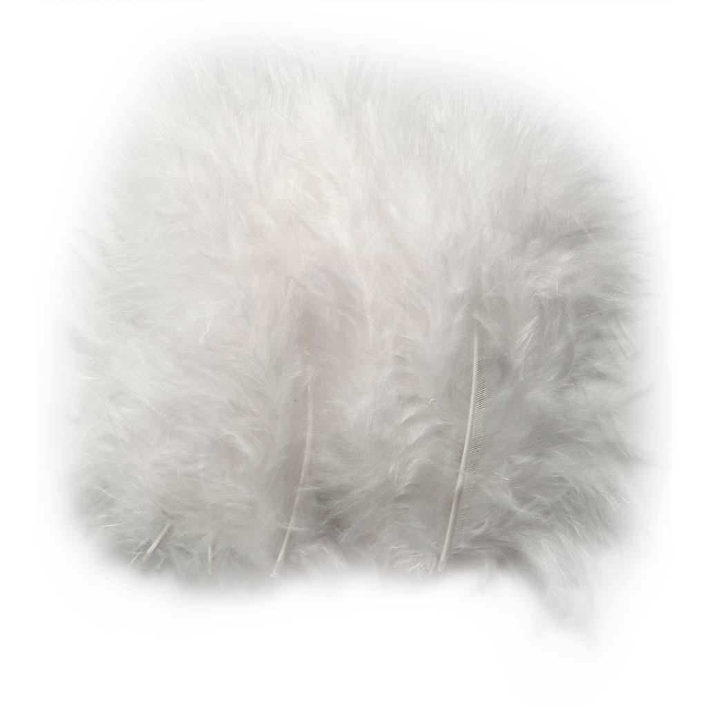 Creativ company dons, afm 5-12 cm, wit, 15 stuk 1 doos