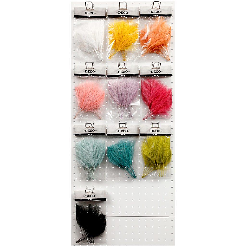 Creativ company kunstveren, l: 15 cm, b: 8 cm, diverse kleuren, 10x10 doos 1 doos
