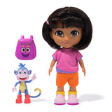 Dora pop 15 cm met rugzak en boots