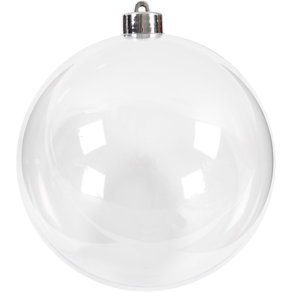 Decoratie Kerstbal Tweedelig