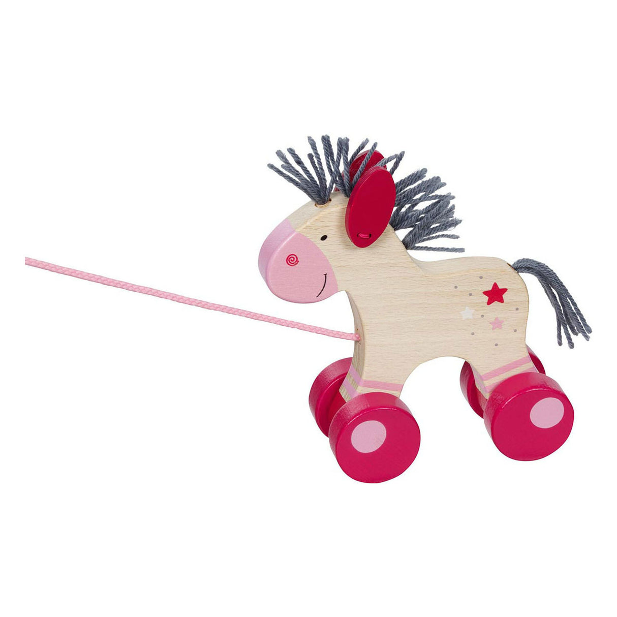 Goki houten trekdier paard lillie