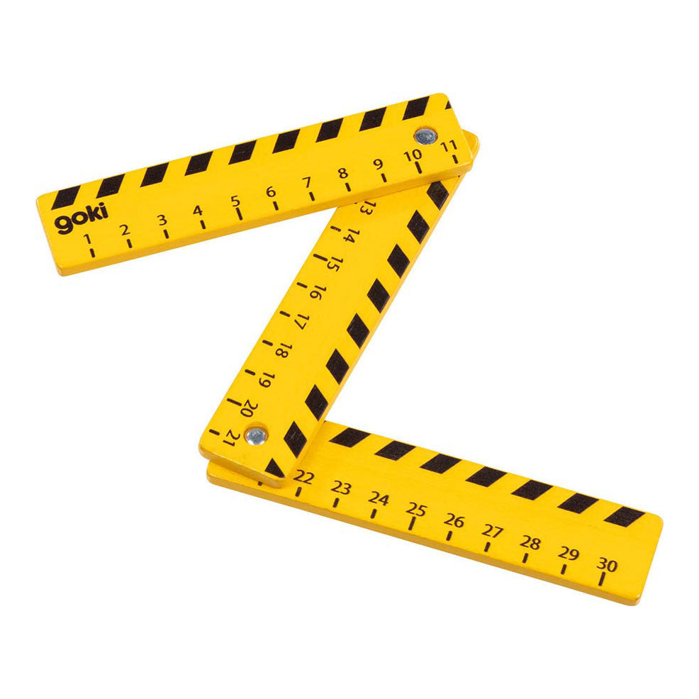 Goki houten vouwlinaal, 31cm