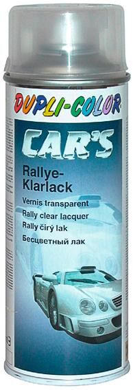 Dupli-color rallye blanke lak clear paint cars glossy 400 ml