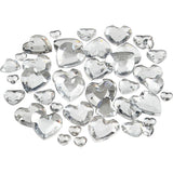 Creativ company strasstenen, afm 6+10+14 mm, zilver, 252 stuk 1 doos