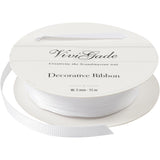 Creativ company decoratie lint, b: 6 mm, wit, 15 m 1 rol