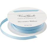 Creativ company decoratie lint, b: 6 mm, lichtblauw, 15 m 1 rol