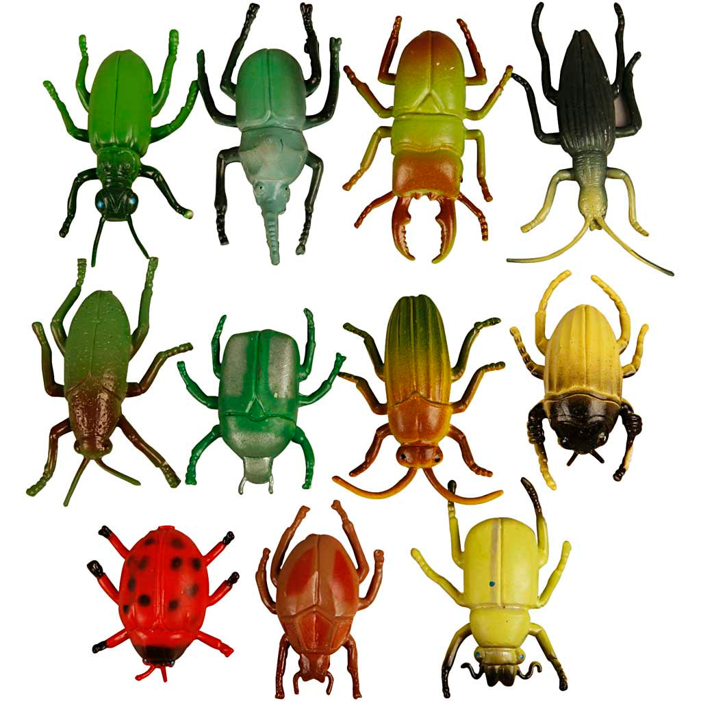 Creative company insecten, afm 5 cm, 60 stuk 1 doos