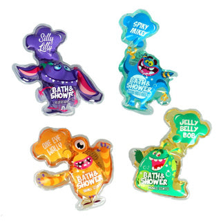 Bad- en douchegel funny monster 100 ml assorti