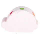 Badbruisbal wolk met regenboogkleuren