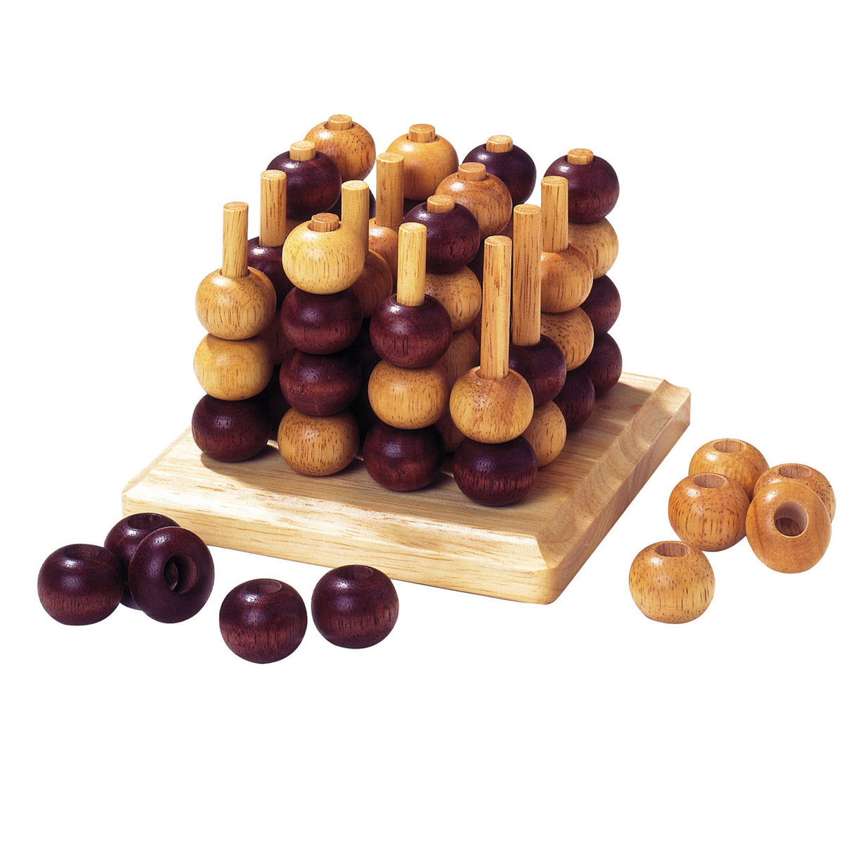 Goki houten tic tac toe 3d
