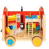 Goki poppenhuis woonwagen