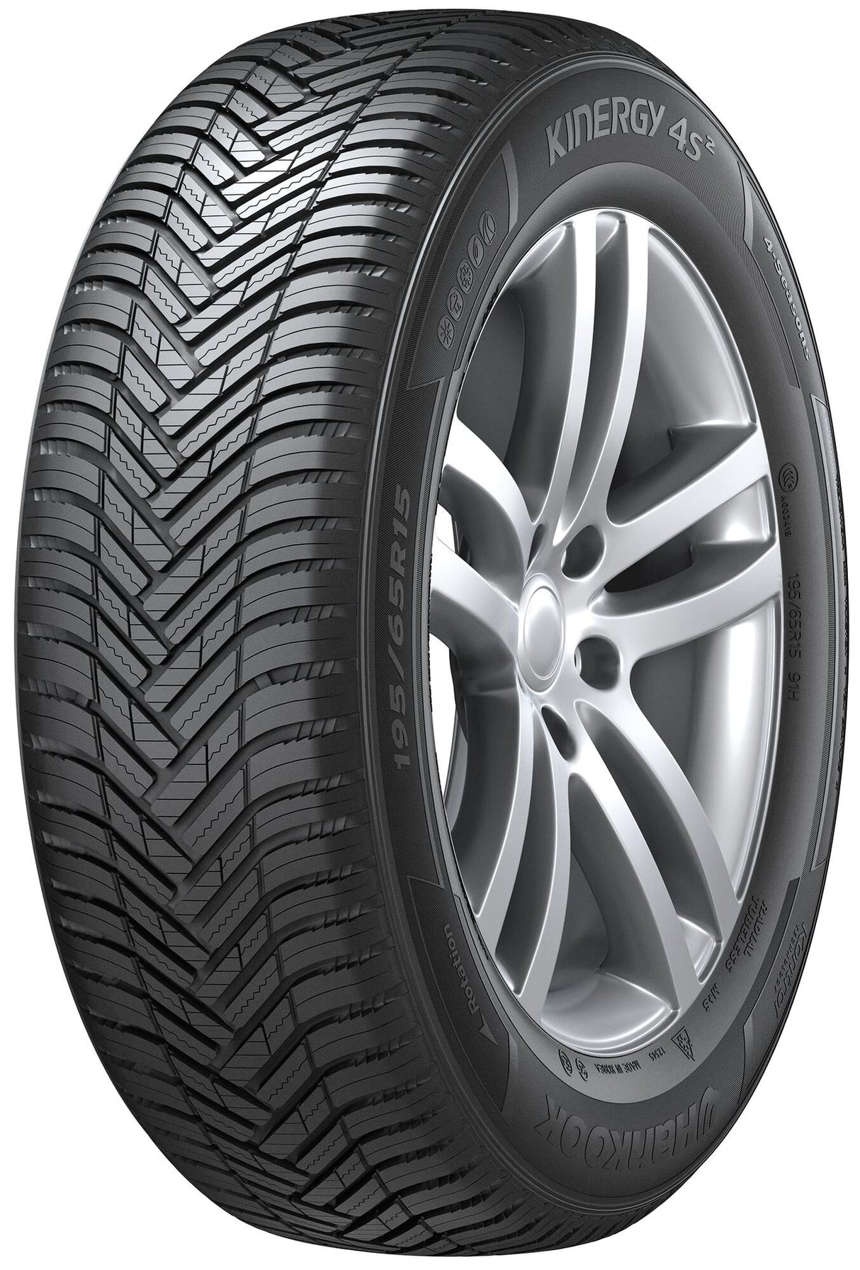 Hankook vierseizoenenbanden kinergy 4s 2 (h750) . tires gj 165 65r15 81t kinergy 4s2(h750)