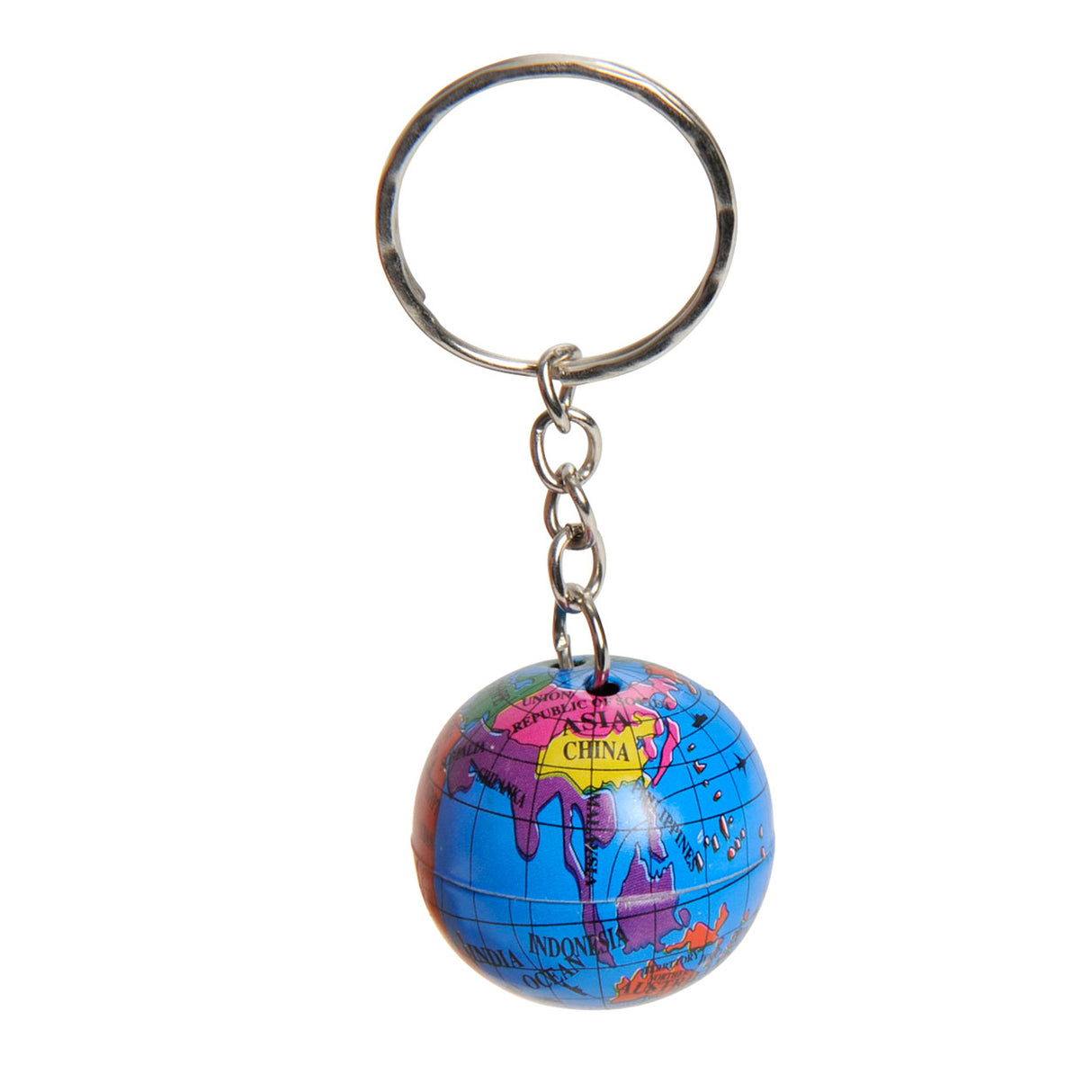 Sleutelhanger - wereldbol