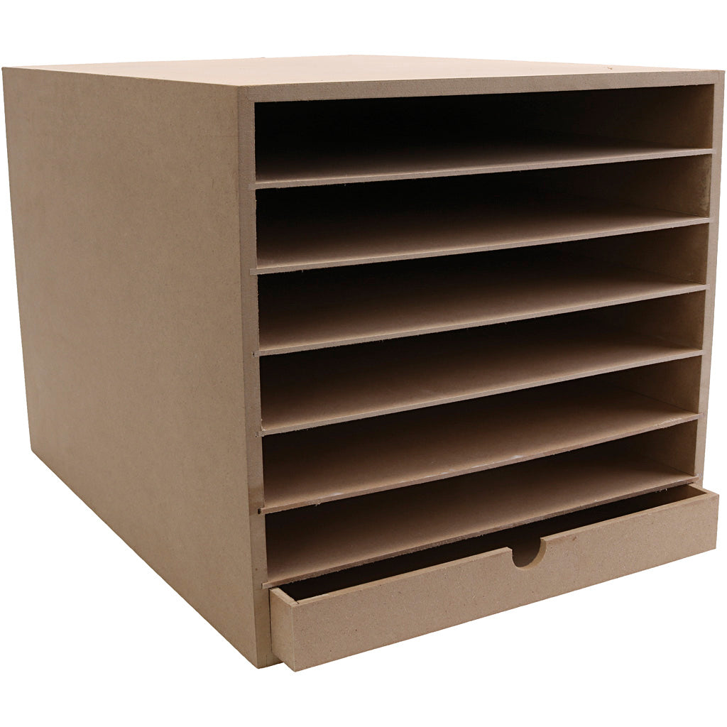 Creativ company papieropslageenheid, h: 32 cm, d: 45 cm, b: 32 cm, a3, 1 stuk