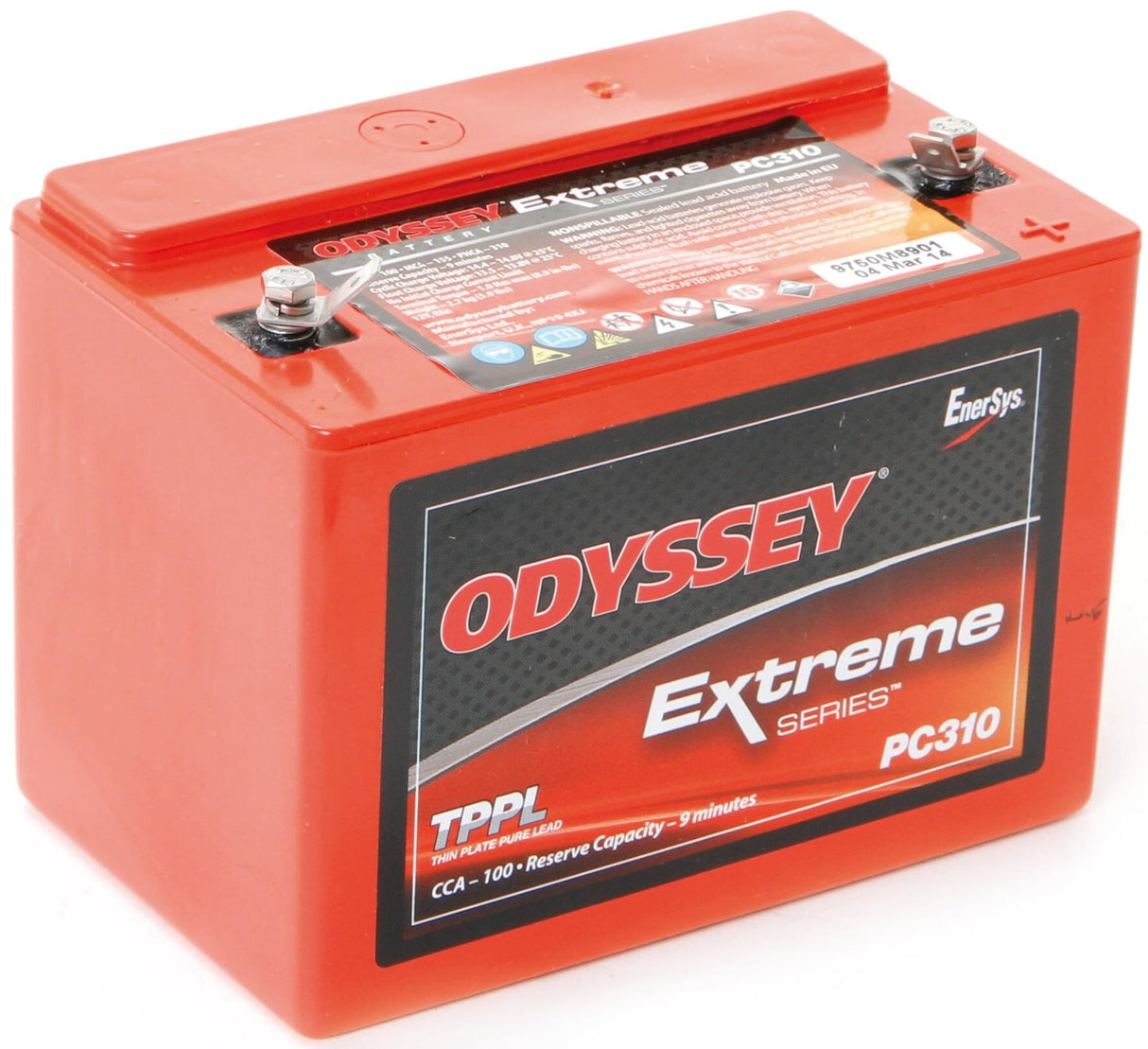 Odyssey pc310 zuivere loodbatterij battery pc310 pure lead