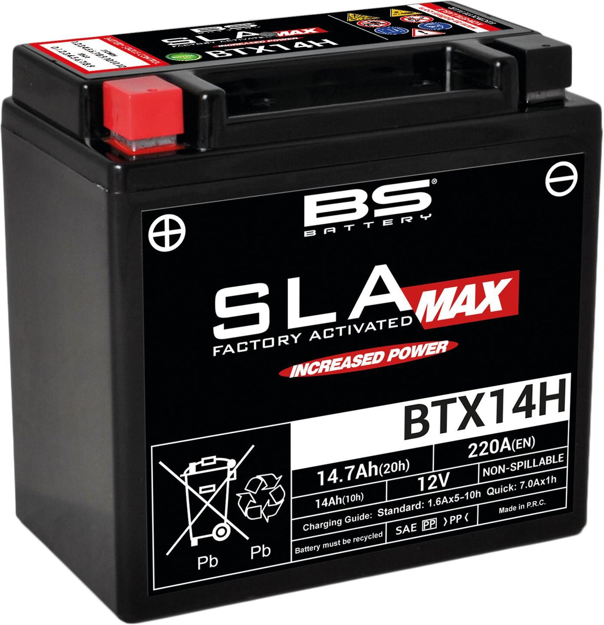 Bs-battery batterij btx14h .