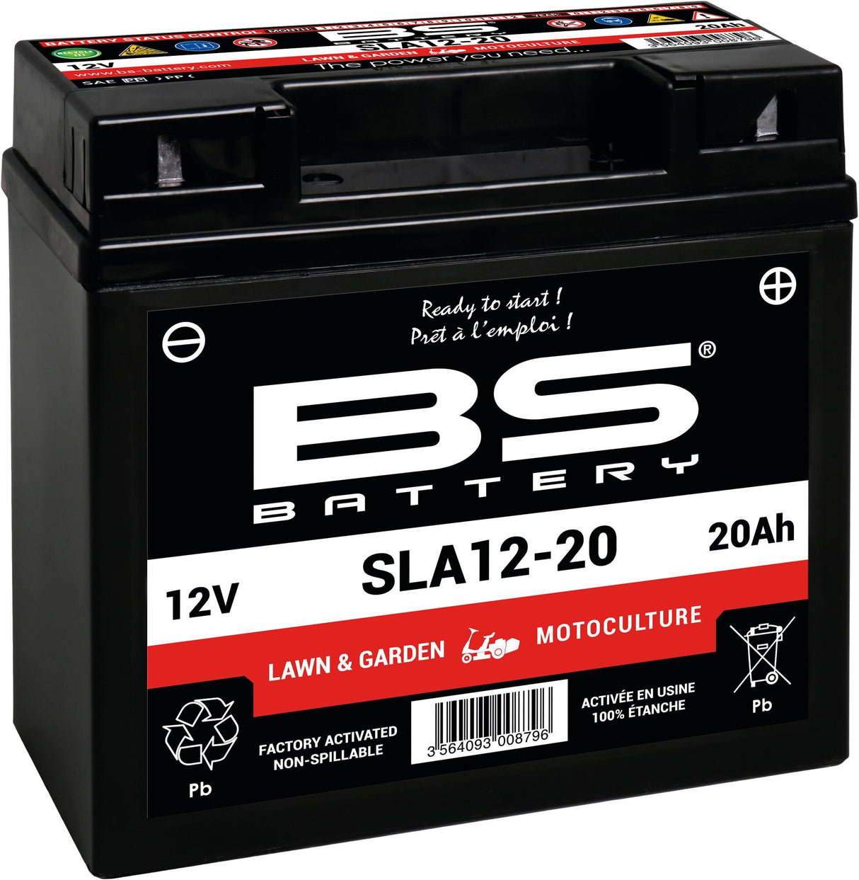 Bs-battery batterij 12-20