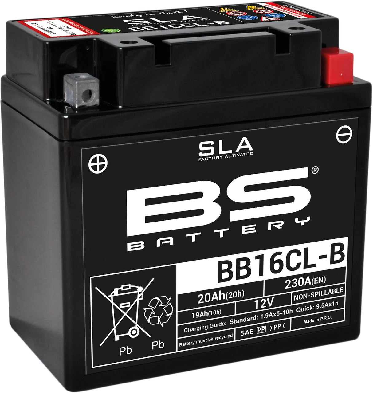 Bs-battery batterij bb16cl-b .