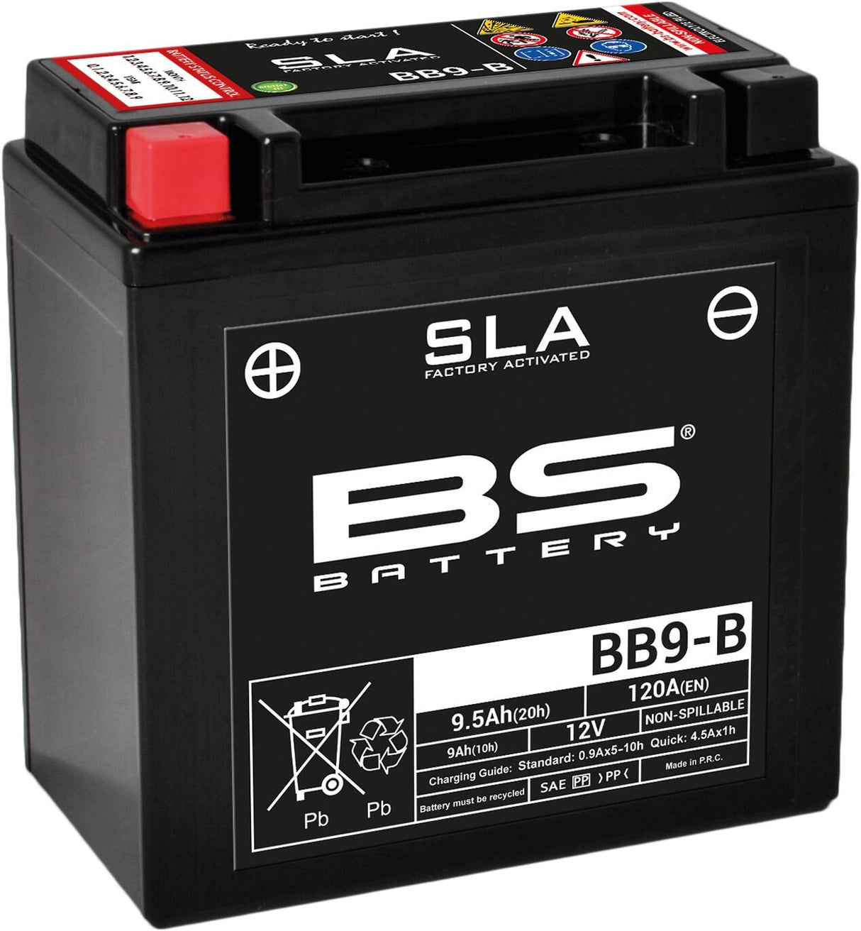 Bs-battery batterij bb9-b battery bb9-b bs sla