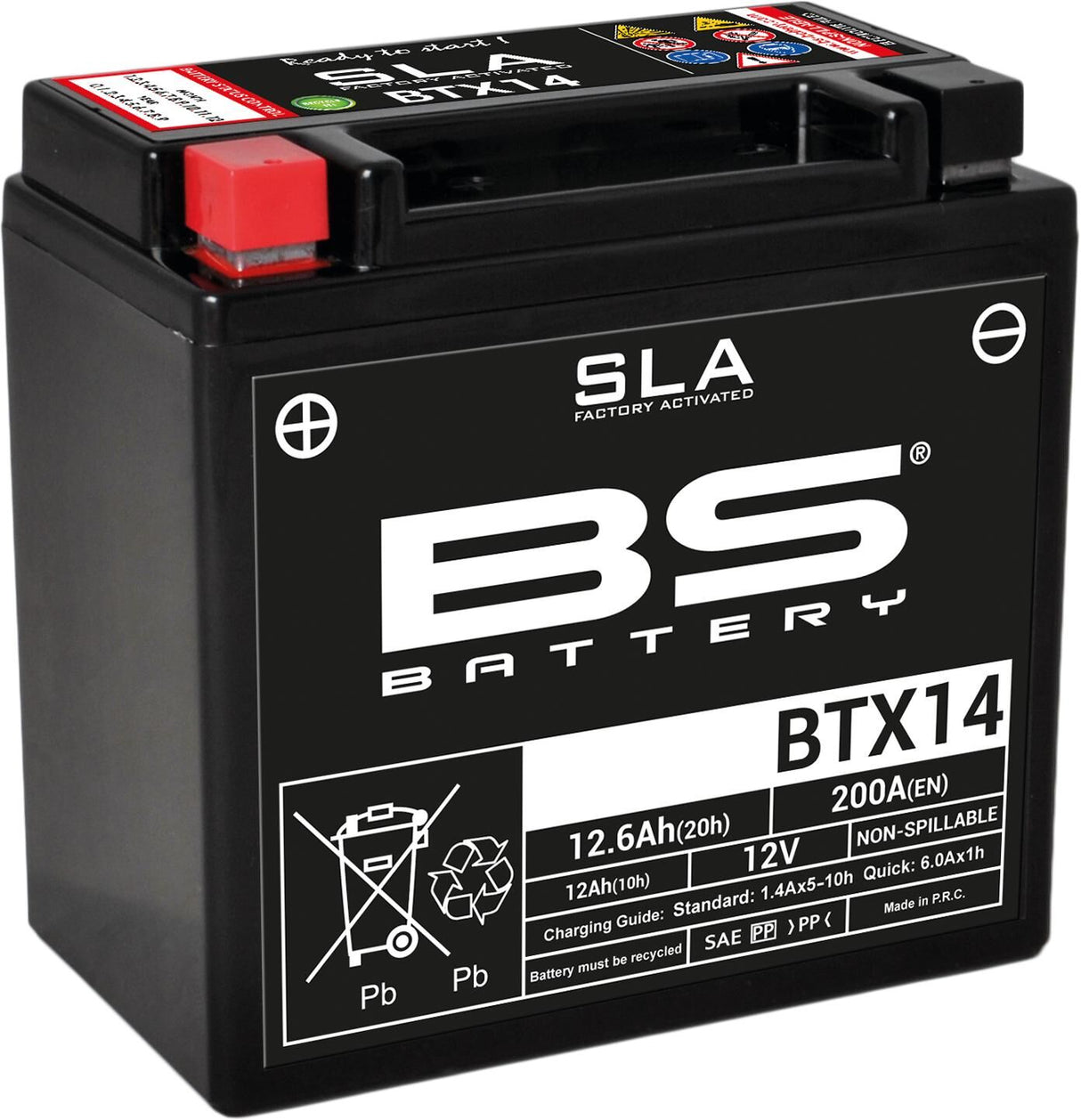 Bs-battery bs-batterij batterij btx14 btx14-bs .