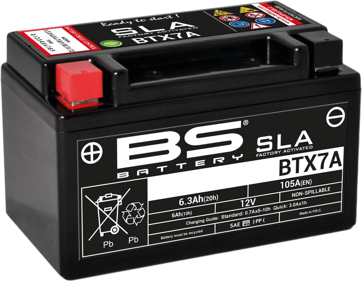 Bs-battery bs-batterij batterij btx7a btx7a-bs . btx7a battery bs sla