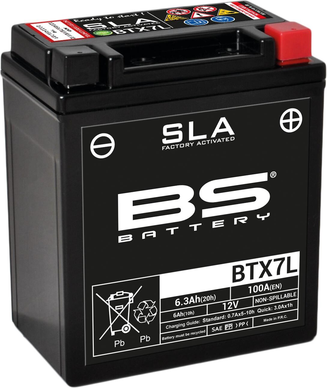 Bs-battery bs-batterij batterij btx7l btx7l-bs . btx7l battery bs sla