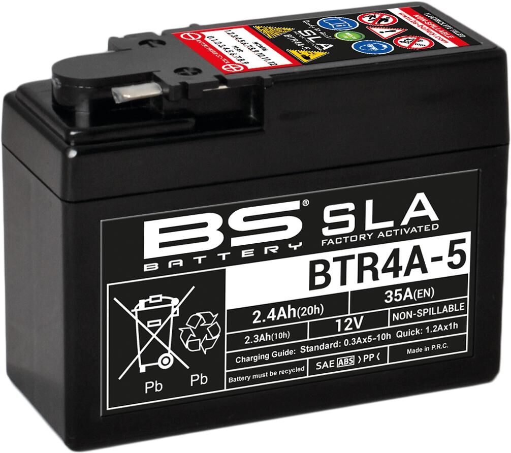 Bs-battery bs-batterij batterij btr4a-5 . battery btr4a-5 bs sla