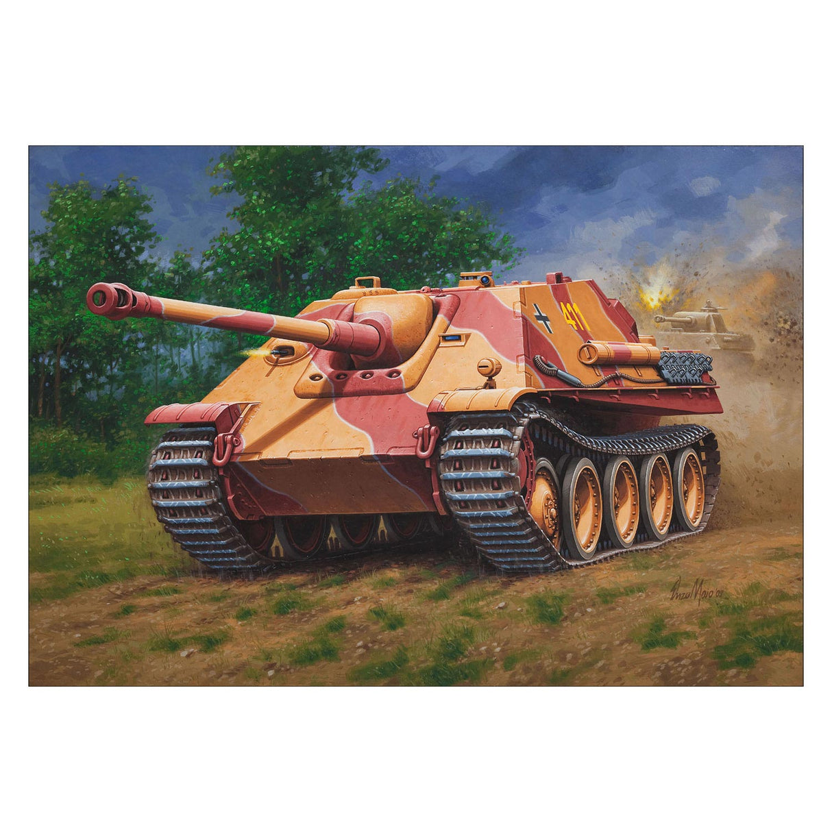 Revell tank 173 jagdpanther
