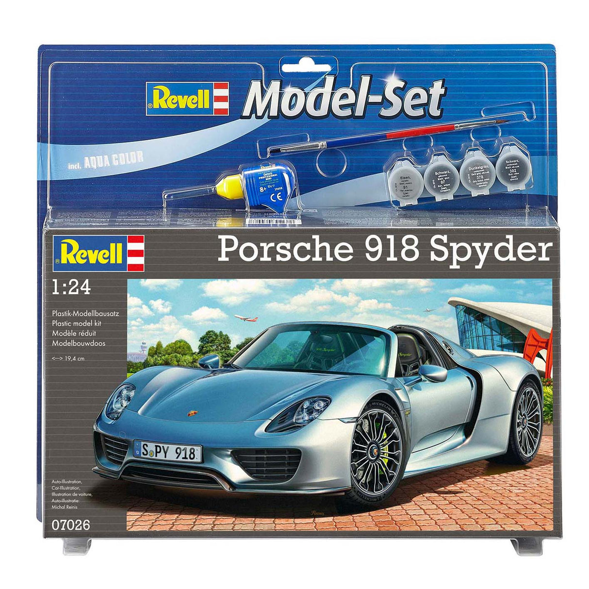 Revell model set - porsche 918 spyder