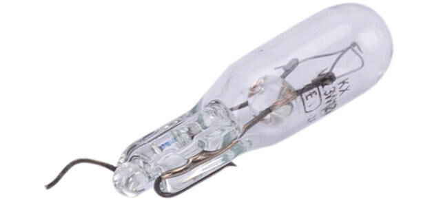 Spahn steeklamp van glas glass base lamps 12v 2.3w w2x4.6d (10st)