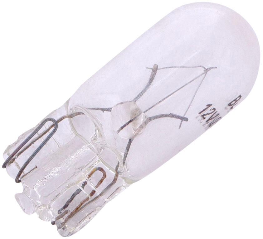 Spahn steeklamp van glas glass base lamps 12v 2w w2,1x9,5d (10st)