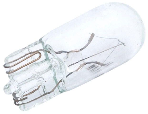 Spahn steeklamp van glas glass base lamps 12v 1.7w w2.1x9.5d (10st)