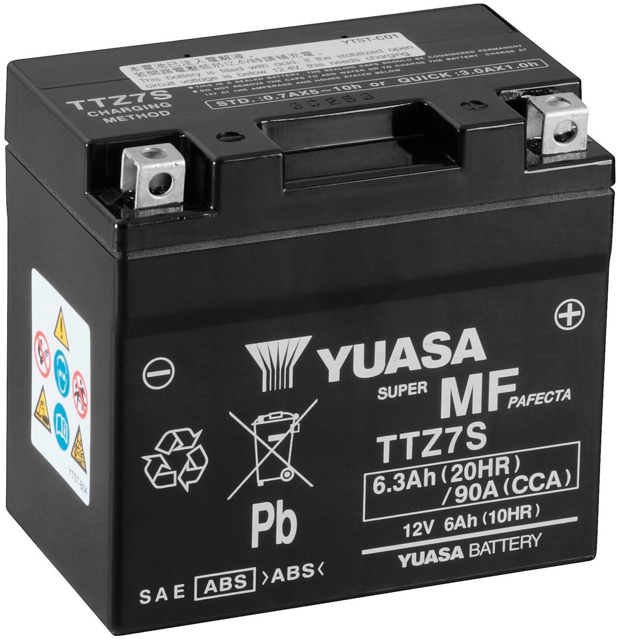 Yuasa batterij ttz7s .