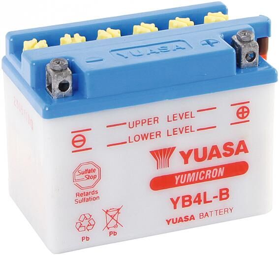 Yuasa batterij yb4l-b .