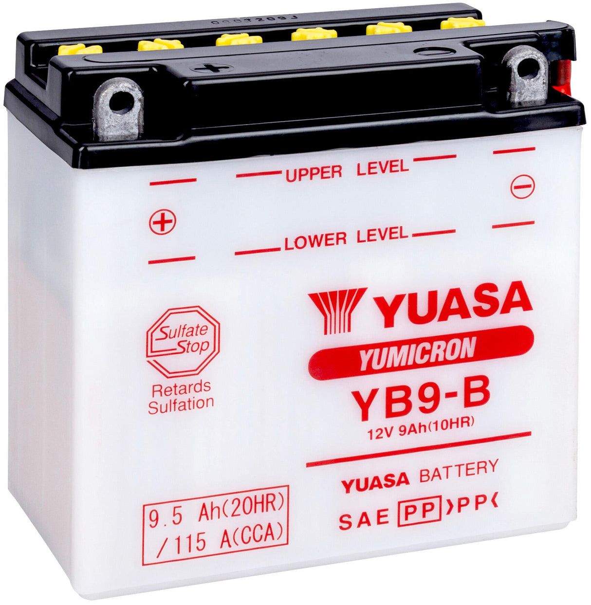 Yuasa batterij yb9-b . battery yb9-b standard without sp