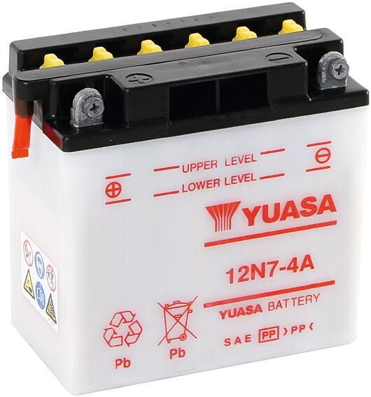 Yuasa batterij 12n7-4a .