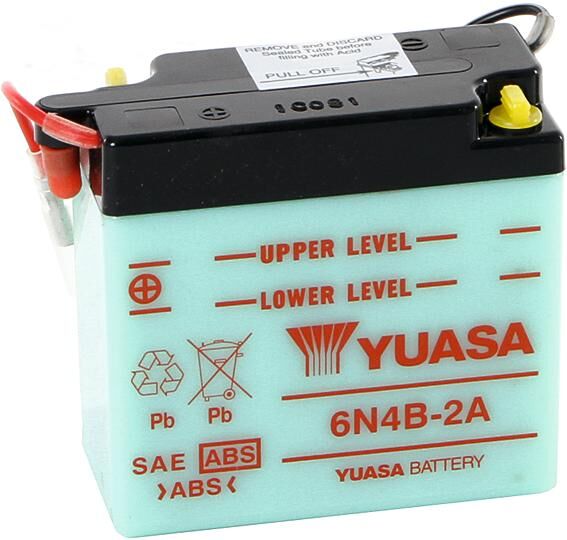 Yuasa batterij 6n4b-2a