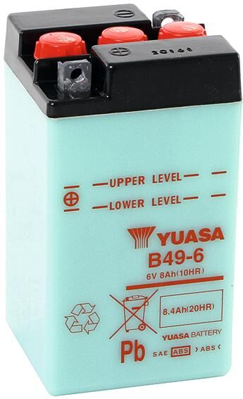 Yuasa batterij b49-6 .