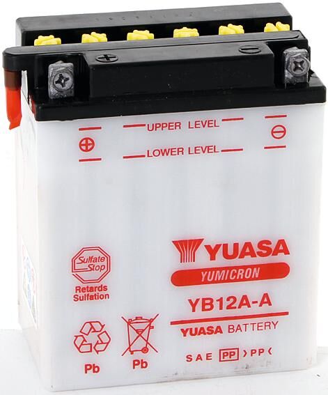 Yuasa batterij yb12a-a .