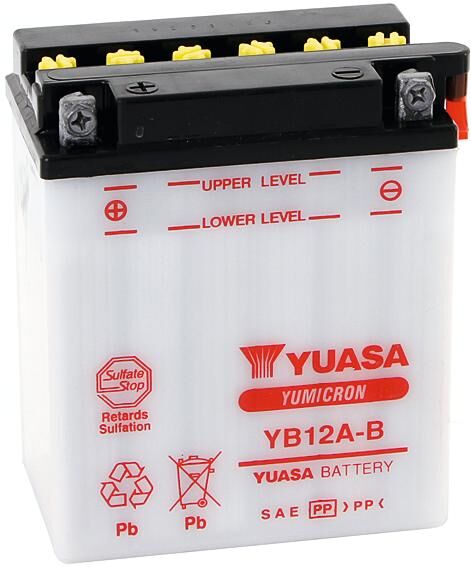 Yuasa batterij yb12a-b .