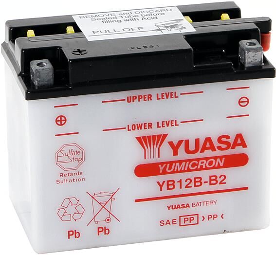 Yuasa batterij yb12b-b2 .