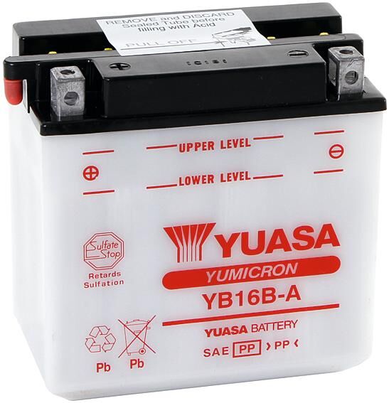 Yuasa batterij yb16b-a .