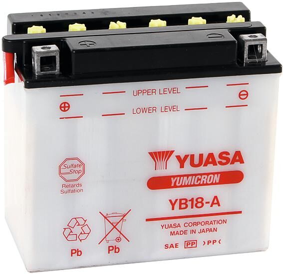 Yuasa batterij yb18-a .
