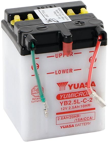 Yuasa batterij yb2,5l-c2
