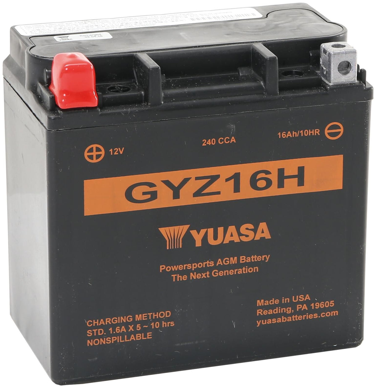 Yuasa batterij gyz16h .