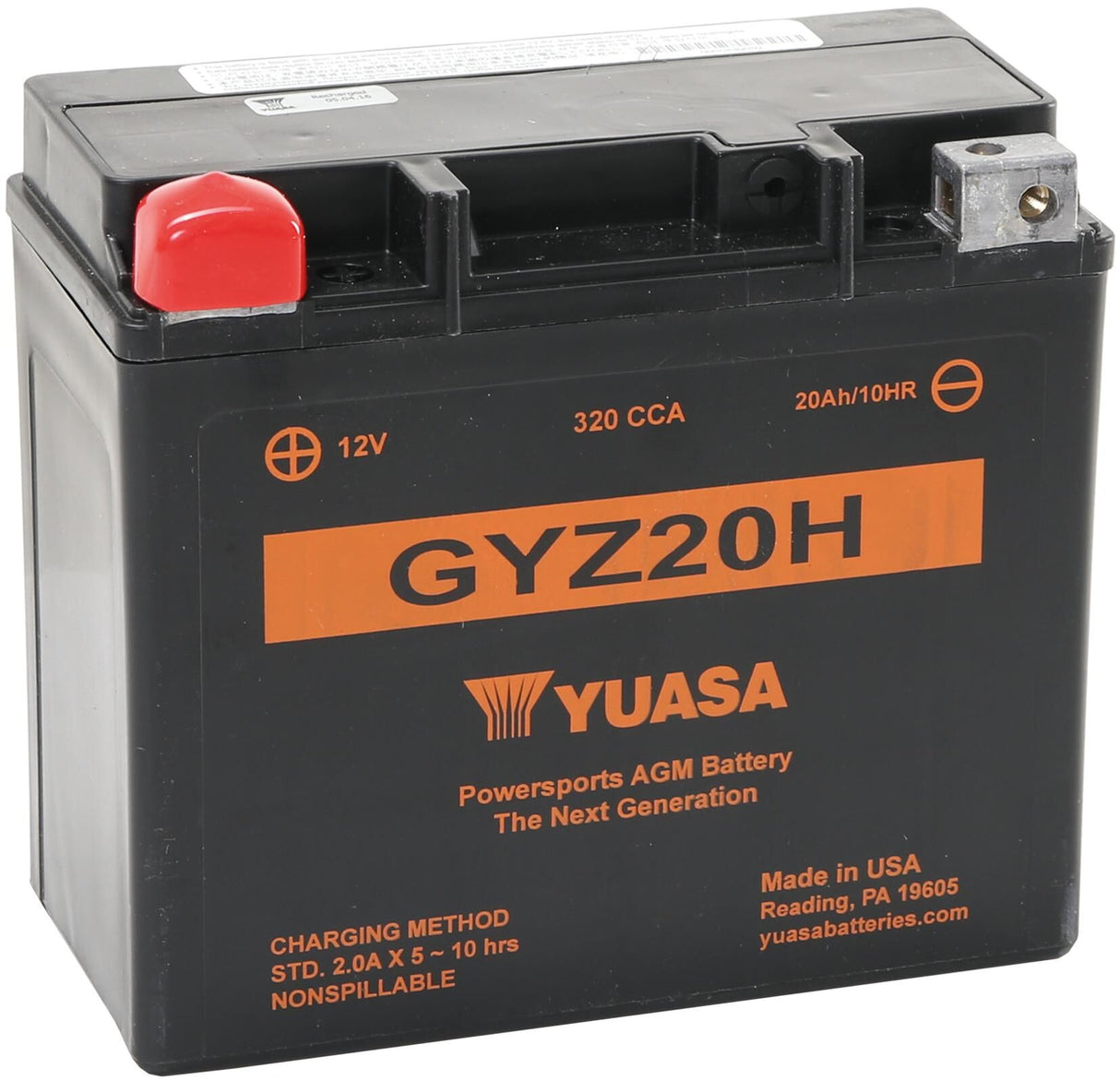 Yuasa batterij gyz20h .