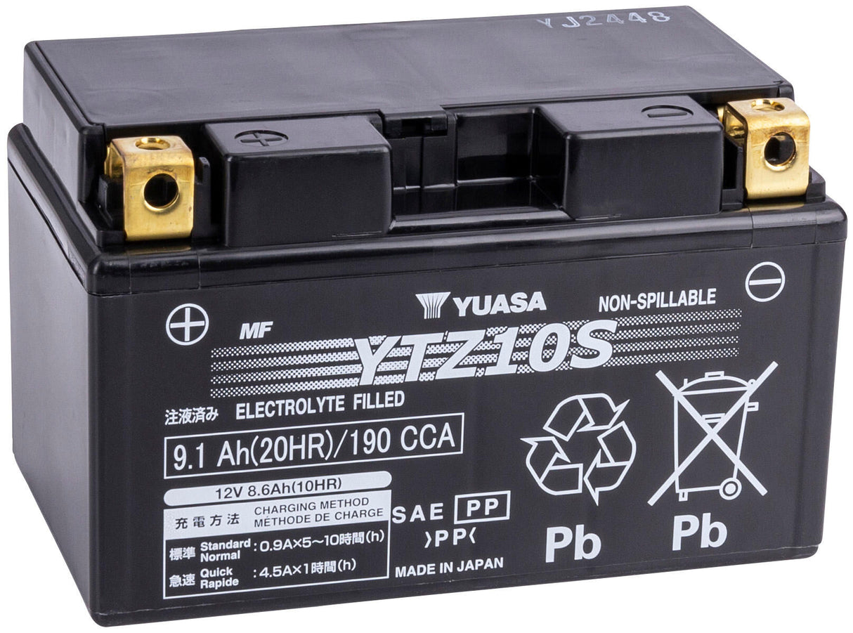 Yuasa batterij ytz10s . battery ytz10s agm