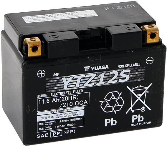 Yuasa batterij ytz12s .