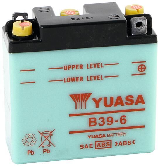 Yuasa batterij b39-6 . battery b39-6 standard without sp