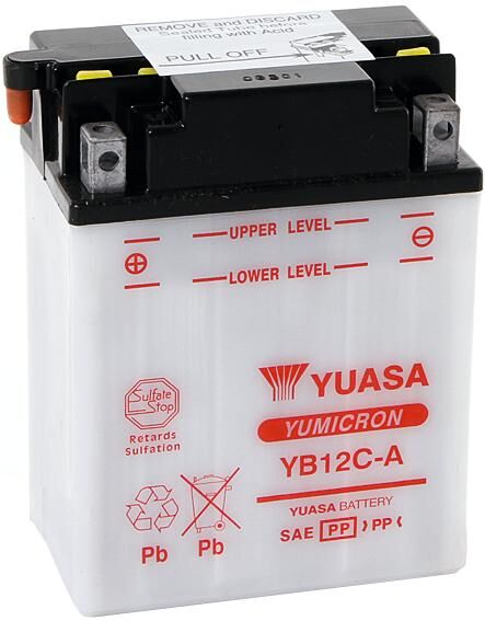 Yuasa batterij yb12c-a .